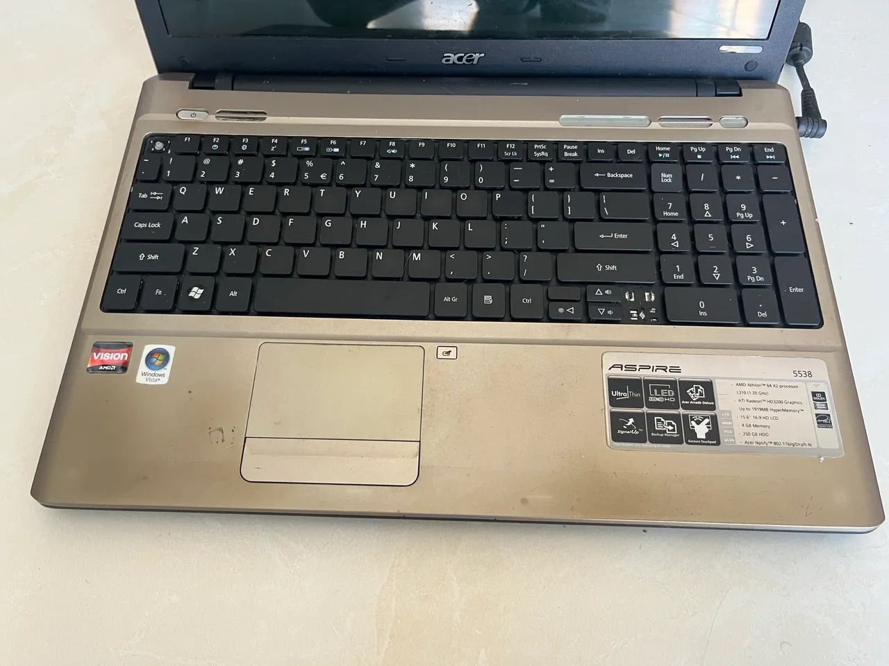 Notebook Acer Aspire 5538 - Foto 3