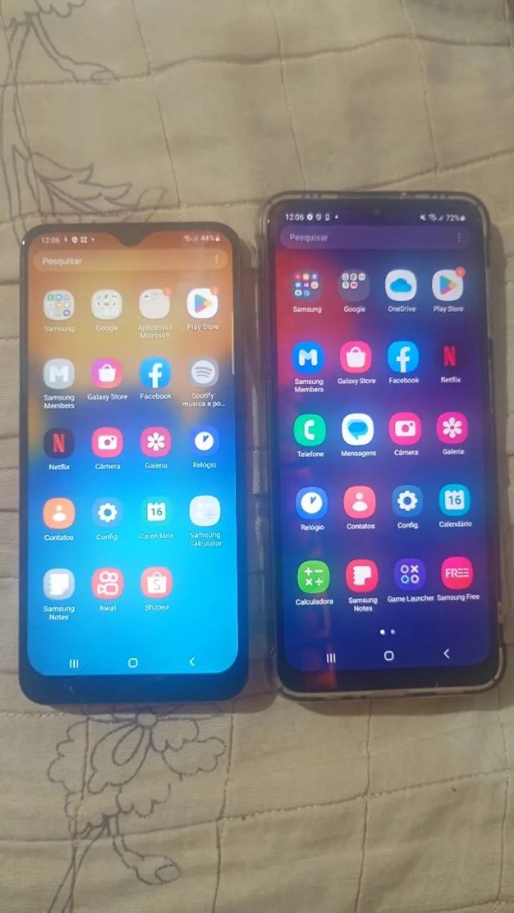 2 celular Galaxy M12 e Samsung A20 - Foto 3