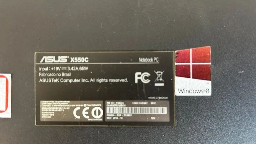 Vendo Notebook Asus Tela e Touch não funcionam - Foto 4