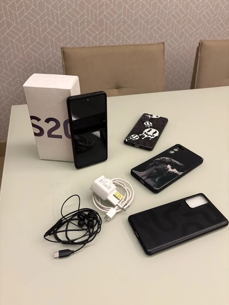 Samsung Galaxy S20 FE 5G - 128GB Azul Marinho (Completo com Caixa e NF) - Foto 4