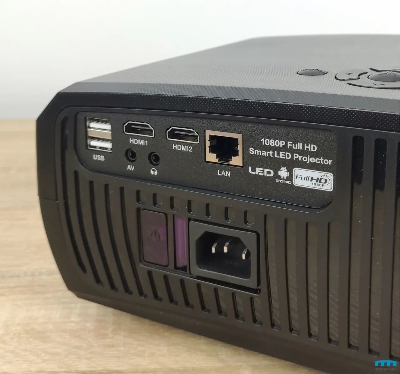 Projetor Smart BlitzWoif Led Bw vp9 1080p - Foto 3