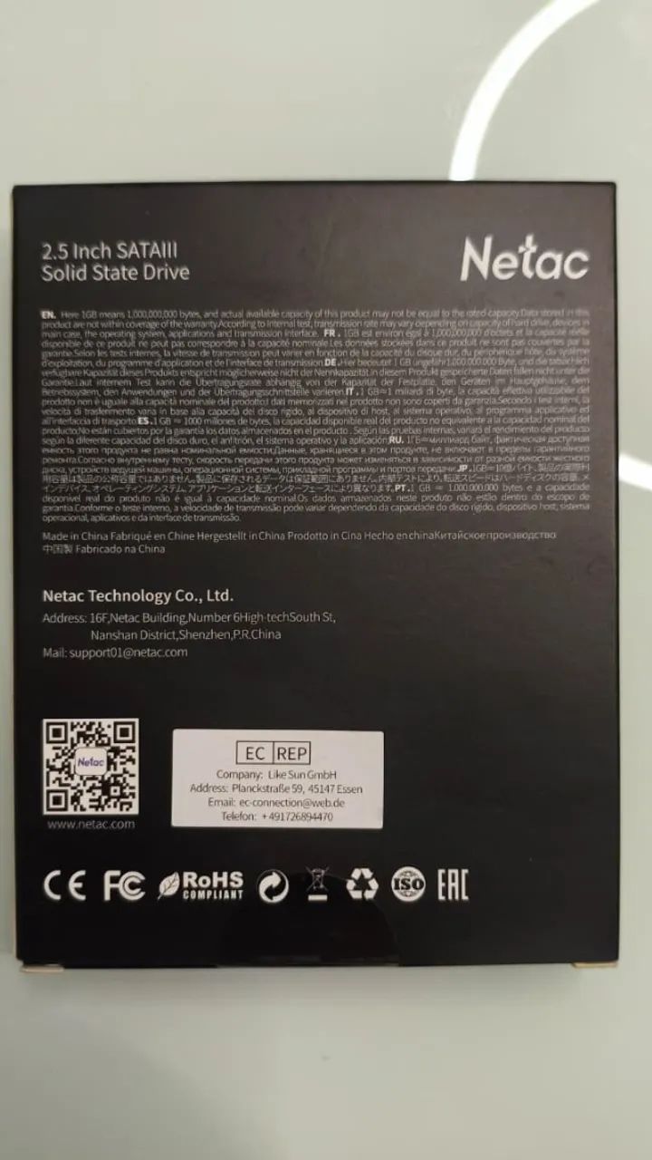 SSD Netac 240GB - Foto 3