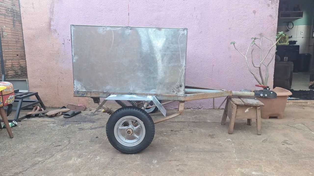 Carrocinha para moto  - Foto 4