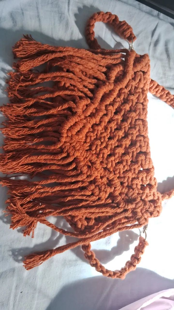 Bolsas de macramê  - Foto 4