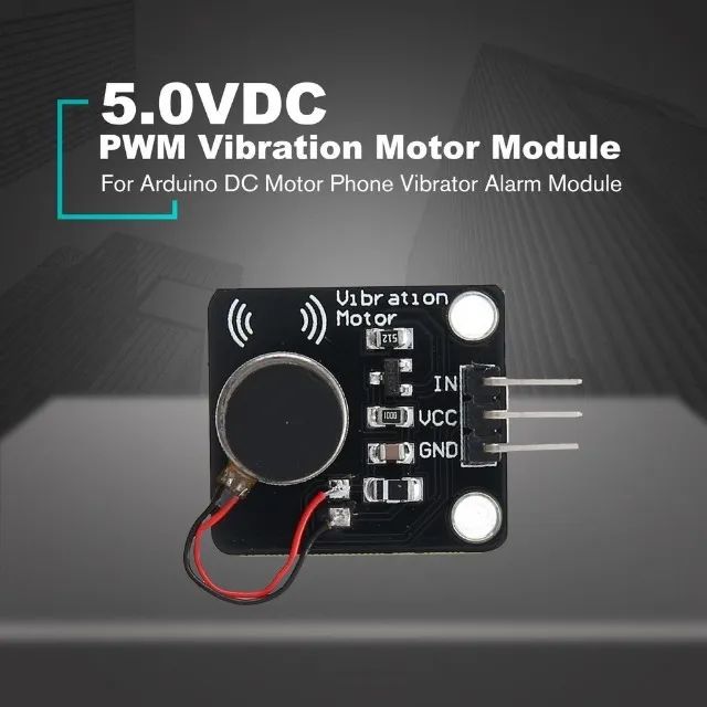 arduino vibração pwm módulo de motor