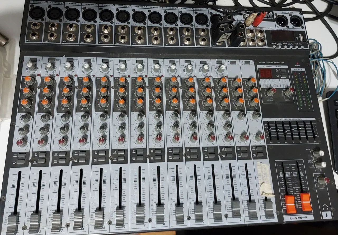Mesa de som console Soundcraft SX1602FX<br>REC - Foto 2