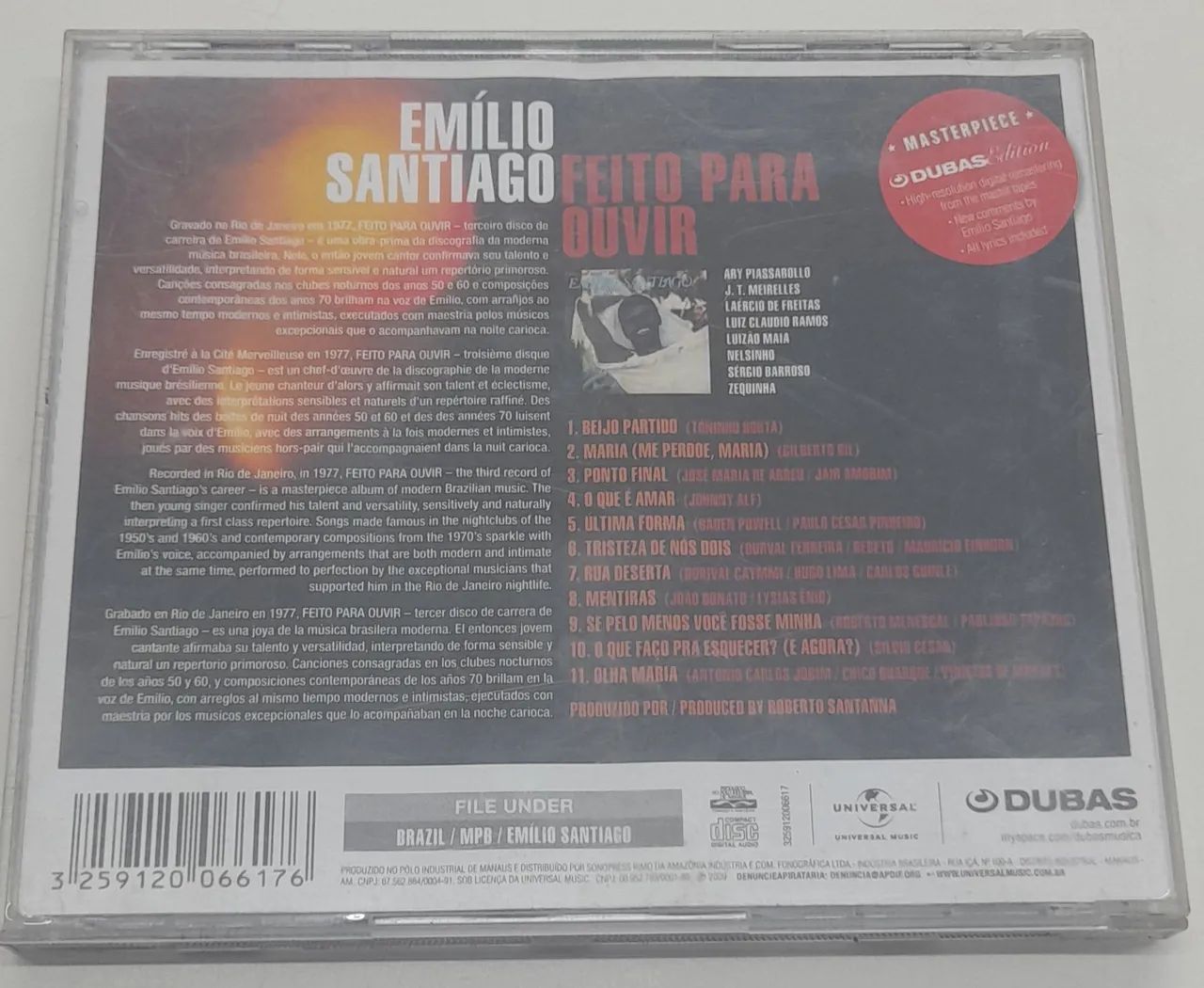Emilio Santiago - Feito para ouvir - Foto 2