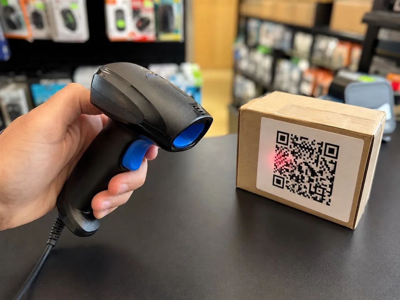 Leitor de Código de Barras e QR Code USB Exbom LCB-Q210 - Foto 2