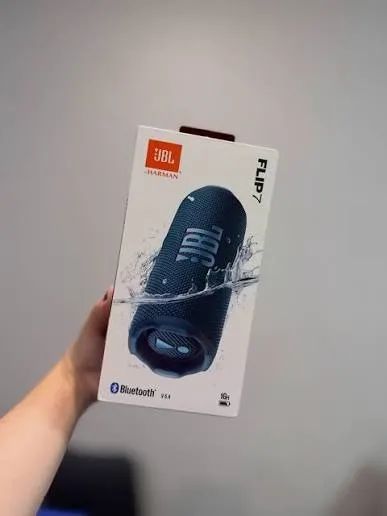 JBL FLIP 7 Azul e Preta Lacrada  - Foto 4