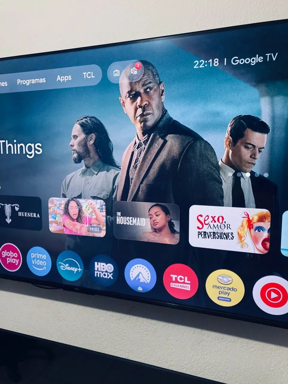 Tv smart 50 polegadas 4k TCL  - Foto 5