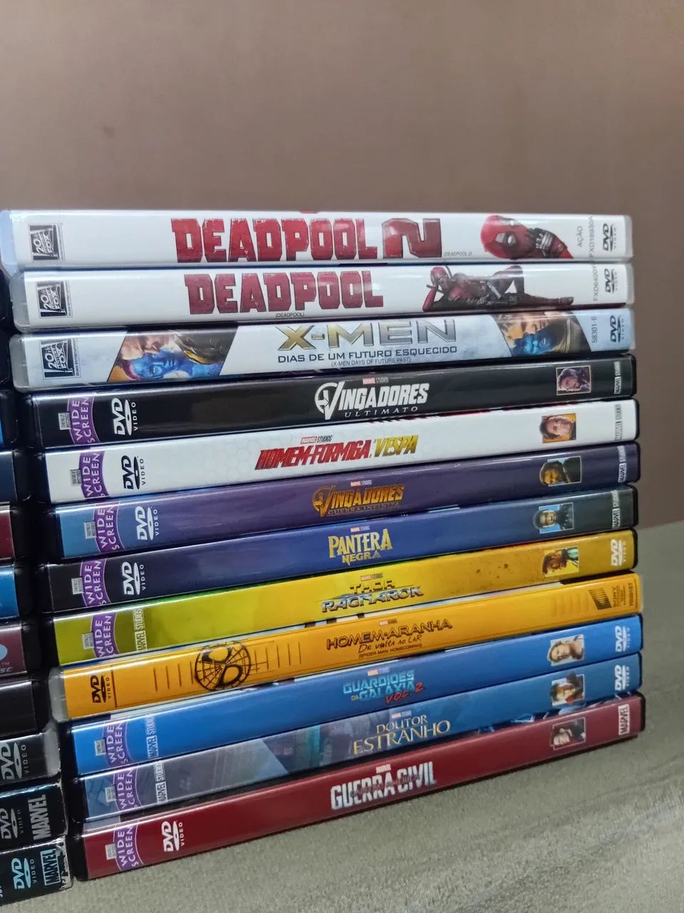 DVDs e blu-rays Marvel em excelente estado - Foto 2