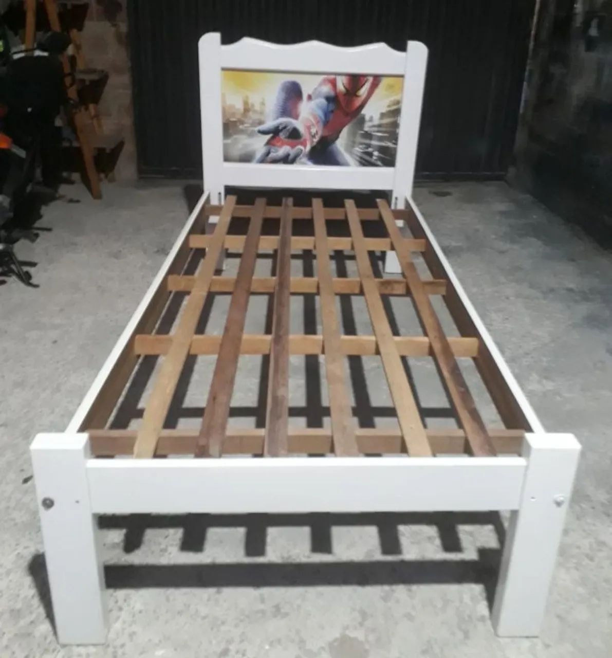 Cama solteiro madeira valor 280,00  - Foto 3