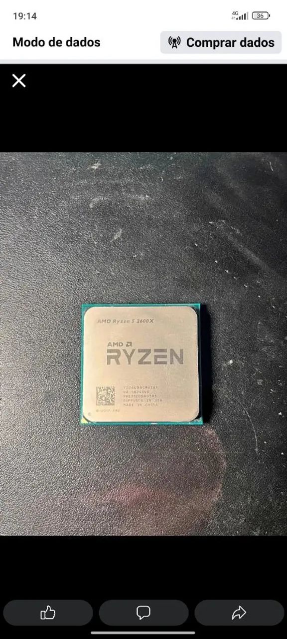 Ryzen 5 2600x