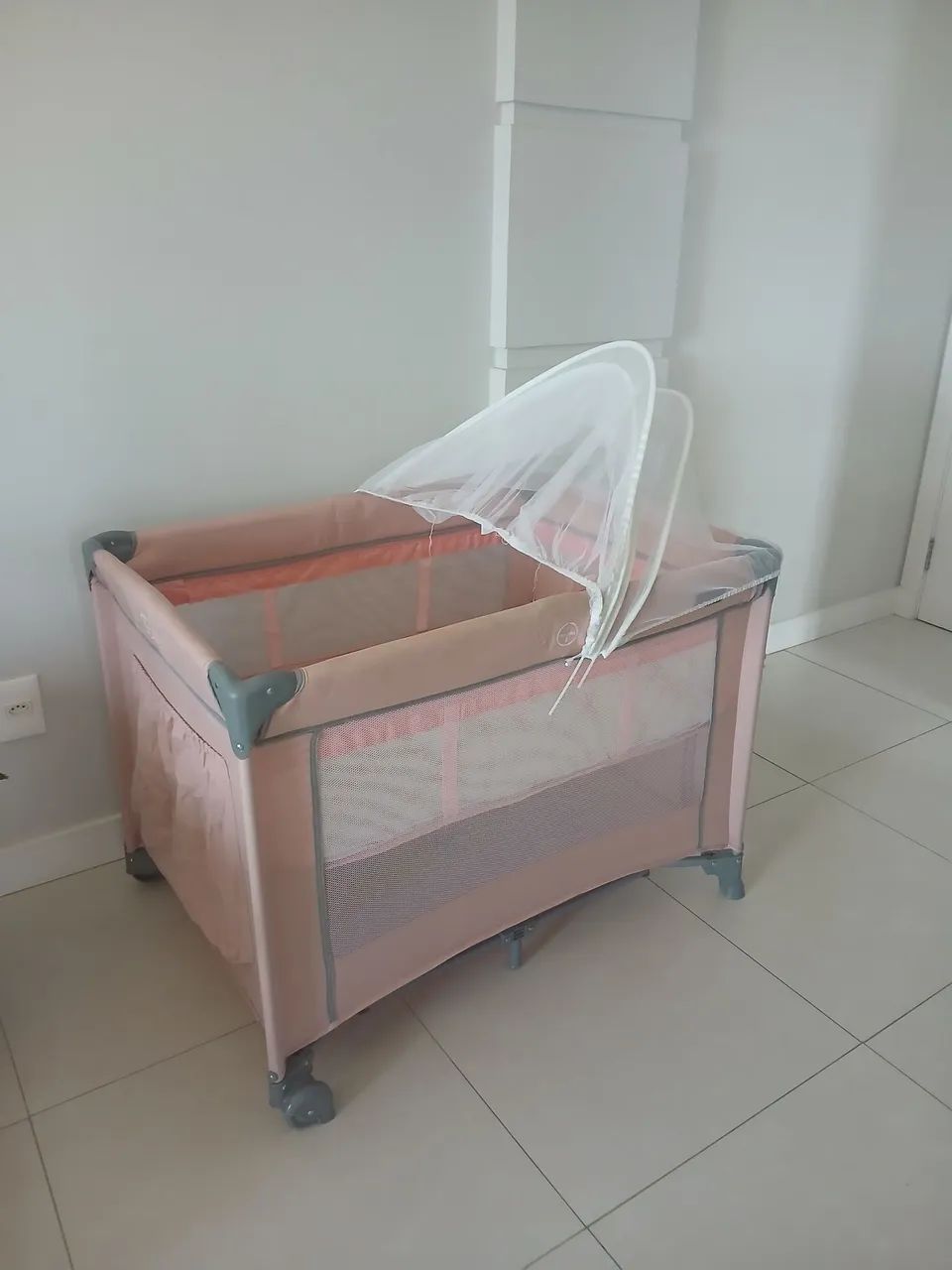 Berço Portátil Infantil Cercado - Foto 2