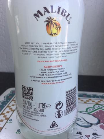 Licor Malibu original lacrado - Foto 2