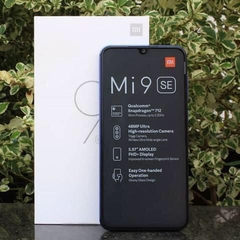 Xiaomi MI 9 SE (Black e Azul) Novo, 64 GB/128GB