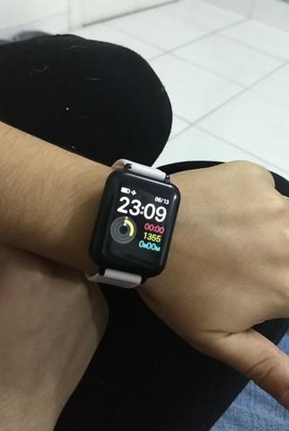 Promoção Smartwatch telefone Inteligente da Frequência Cardíaca Monitor de Pressão Arteria