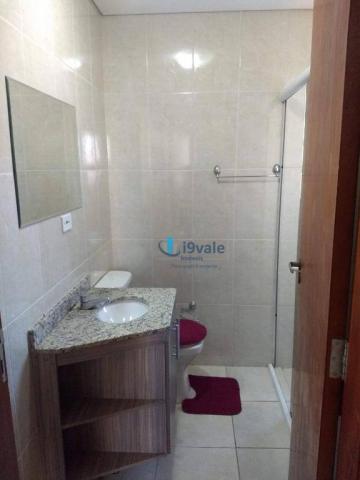 3 dormitórios sendo uma suíte e sacada na sala - jardim das indústrias - jacareí - Foto 11
