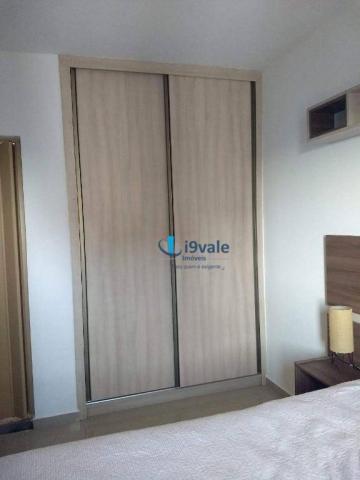 3 dormitórios sendo uma suíte e sacada na sala - jardim das indústrias - jacareí - Foto 14