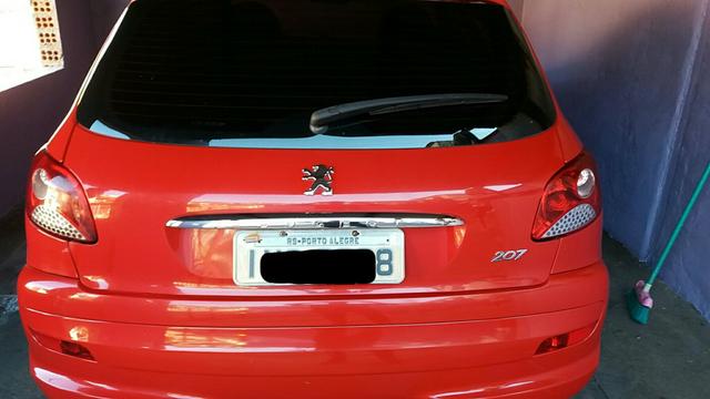 Peugeot 207 XR 1.4 8V 2013 VERMELHO