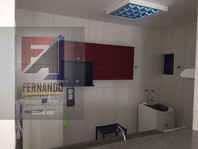 Quarto e sala, mobiliado, Nascente, Varanda, Ponta Verde, excelente localização - Foto 14