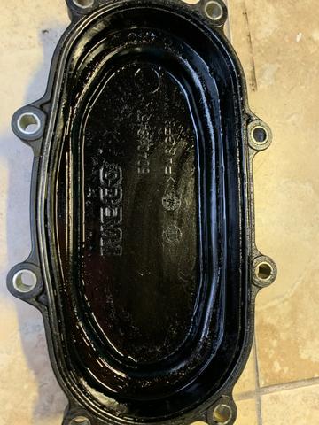 Tampa da corrente comando fiat ducato multijet 2,3 original - Foto 5