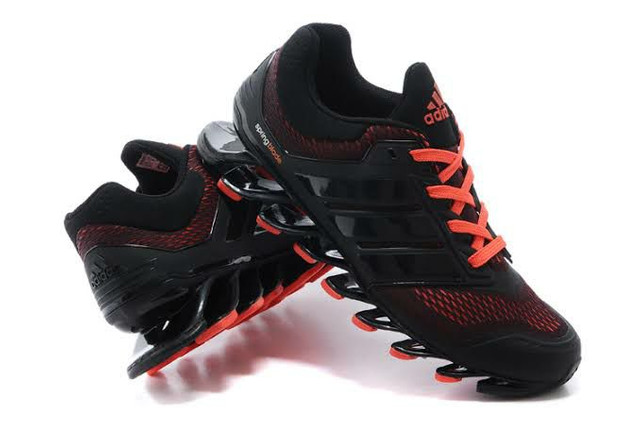 adidas springblade preto e laranja original
