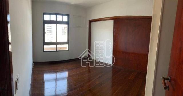 Apartamento com 4 dormitórios para alugar, 296 m² por R$ 4.000,00/mês - Icaraí - Niterói/R - Foto 15