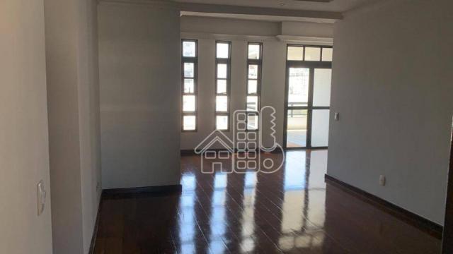 Apartamento com 4 dormitórios para alugar, 296 m² por R$ 4.000,00/mês - Icaraí - Niterói/R - Foto 6