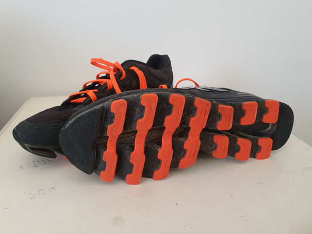 adidas springblade preto e laranja original