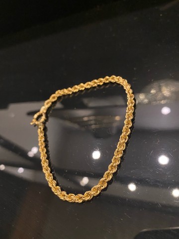 Pulseira em Ouro 18k 750 6,2 Gramas 
