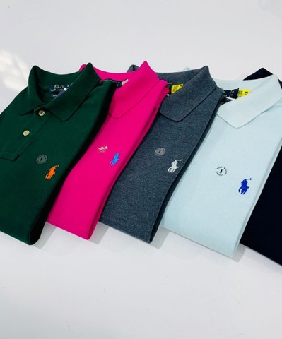 Polo Ralph Lauren Masculina Custom Fit