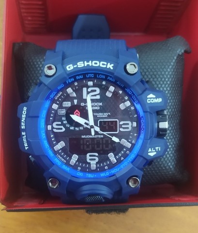 g shock mudmaster azul