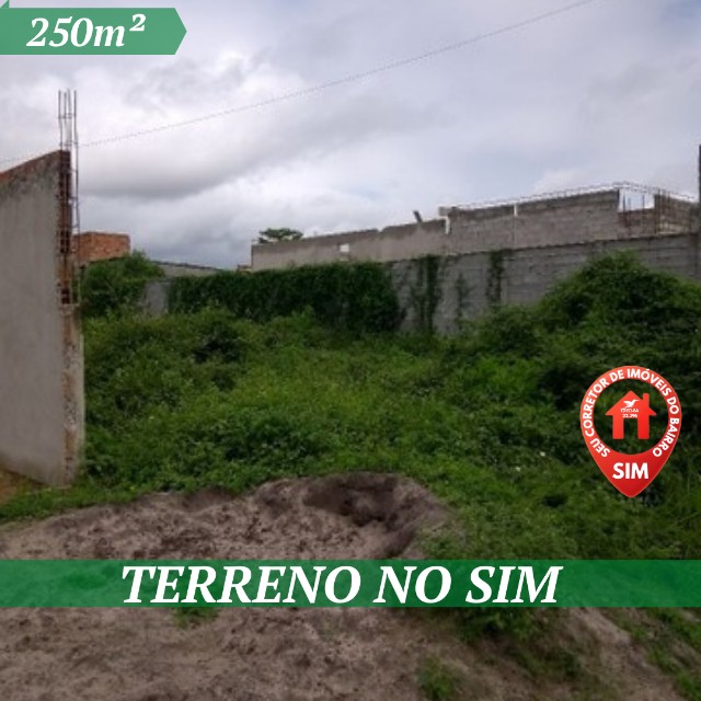 Vendo Terreno no Sim 250m² Escriturado a  600 Metros da Av. Artêmia Pires.