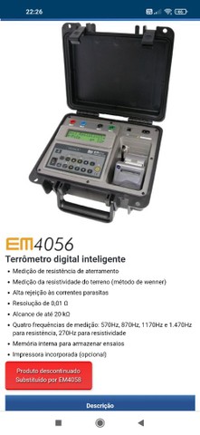 Terrometro EM 4056
