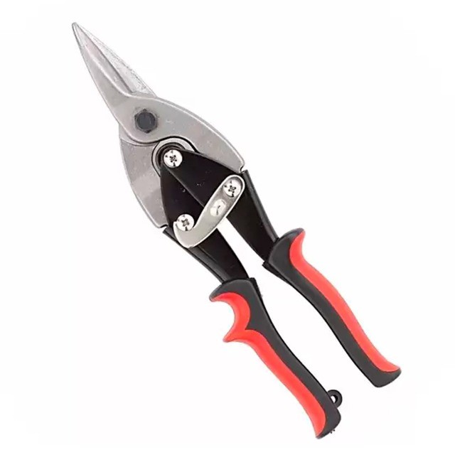 Tesoura para Chapa Tipo Aviador de Corte Reto 10'' Lotus 6897