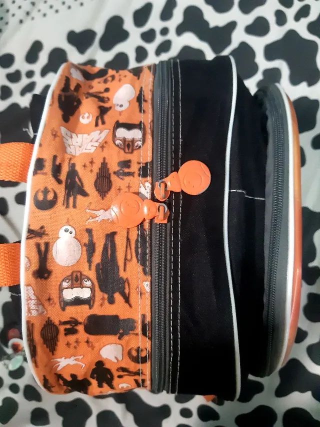 Linda mochila infantil star Wars 3D de alças  - Foto 3