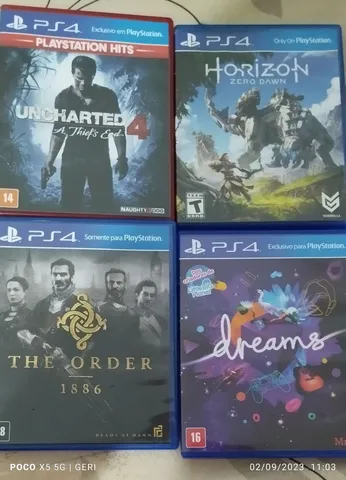 Vendo ou troco jogos ps4 - Videogames - Bosque da Princesa