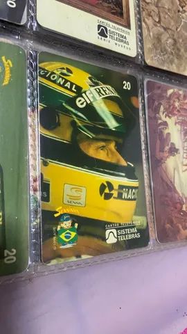 Vendo Cartão Telefônico Raro do Ayrton Senna - Foto 3