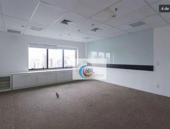 Sala comercial de 370 m² com 12 vagas de garagem, piso elevado com carpete, ar condicionad - Foto 2