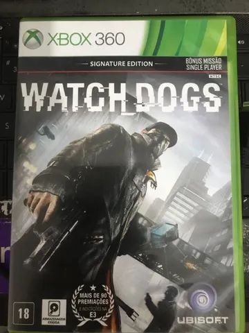 Jogo Watch Dogs Signature Edition XBox 360 Midia Fisica