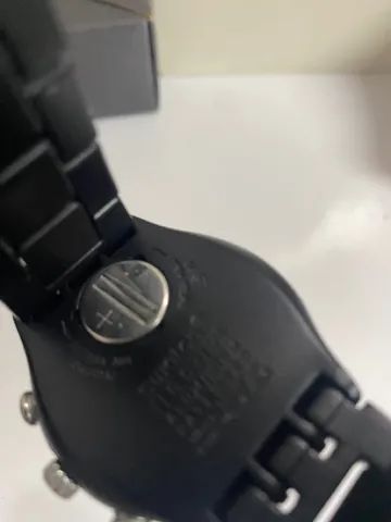 Swatch chrono preto aluminium - Foto 3