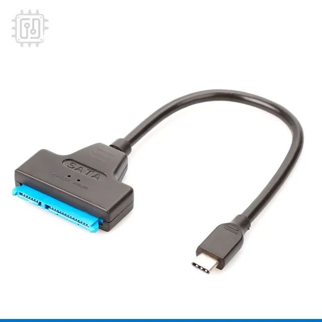 Cabo Adaptador SATA para USB-C para HD 2,5 Notebook SSD - Foto 2