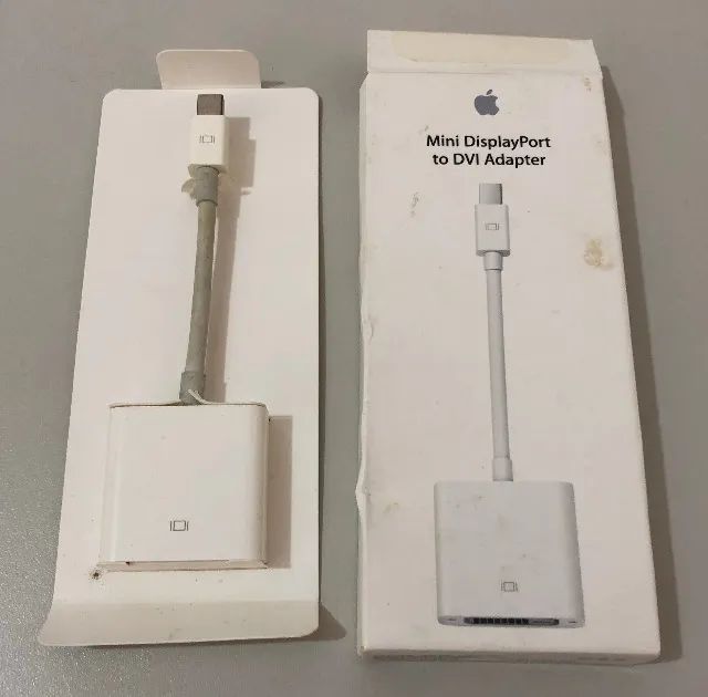 Adaptador Apple Mini Display Port to DVI - MB570Z/B - A1305 - Original - Foto 3