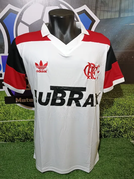 Camisa de Futebol Flamengo Retro 1987 - Tamanho G