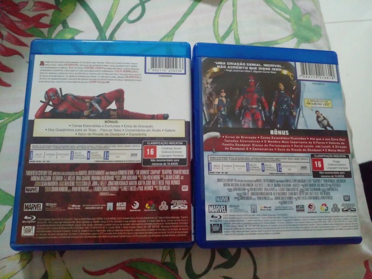 Deadpool 1 e 2 blu-ray - Foto 2