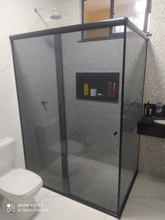 Box de vidro 