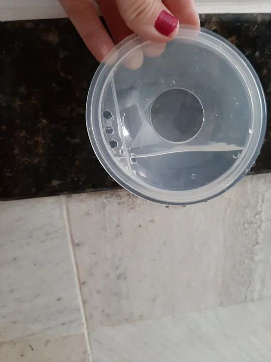 Conchas de amamentação base confortável de silicone - Foto 5