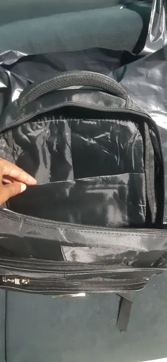 Mochila Preta - Ótima para o Dia a Dia - Foto 4