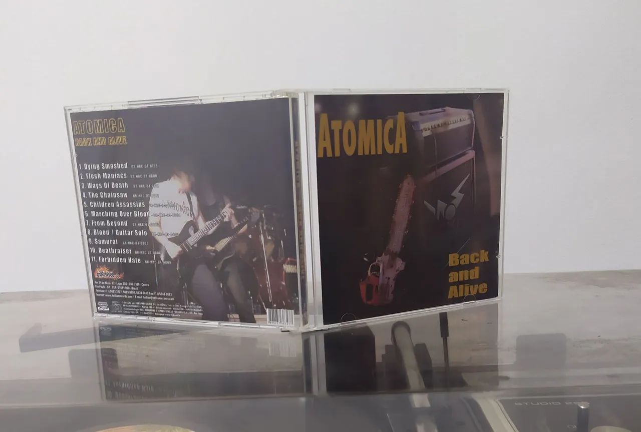 CD Atomica - Back and Alive